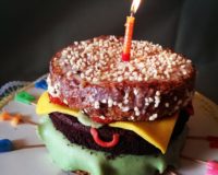 Recipe: Burger Birthdaycake