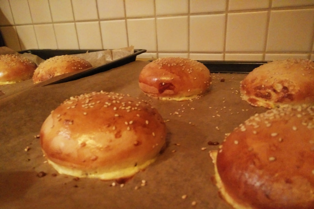 Rezept Brioche Buns Burger